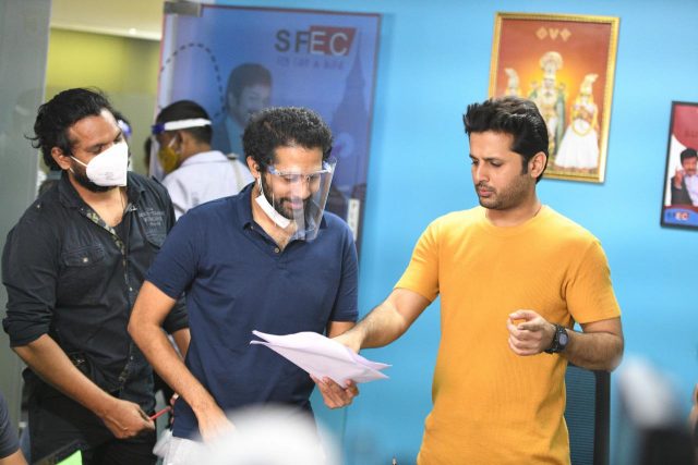 Nithiin' Rang De movie shoot resumed, to release in Sankranthi 2021!