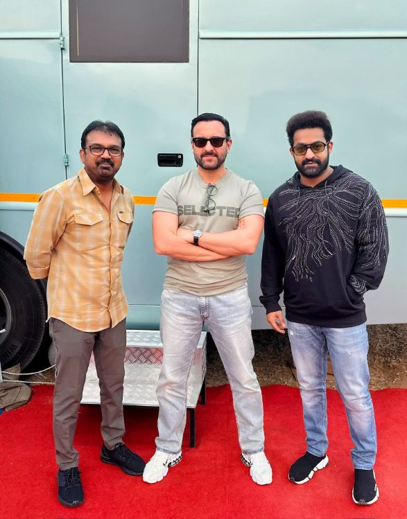 NTR30: Saif Ali Khan joins the sets