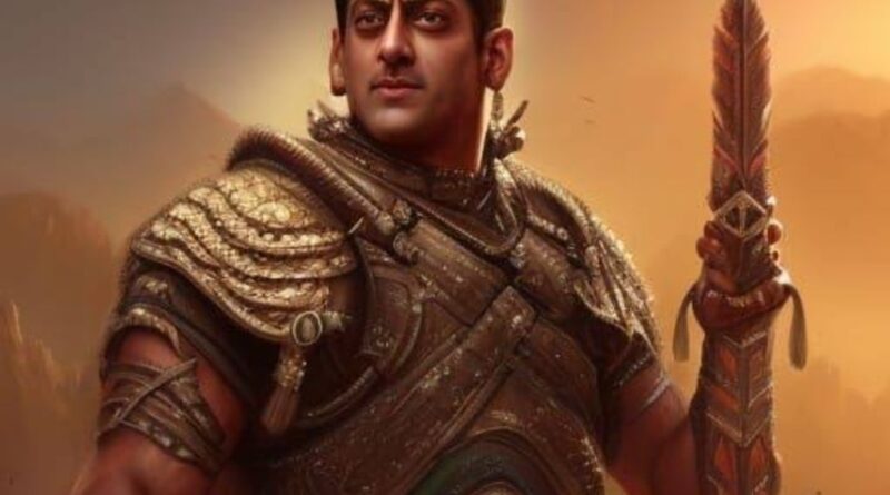 Salman khan AI generated picture