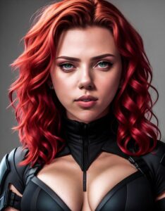 Scarlett Johansson: AI generated picture 