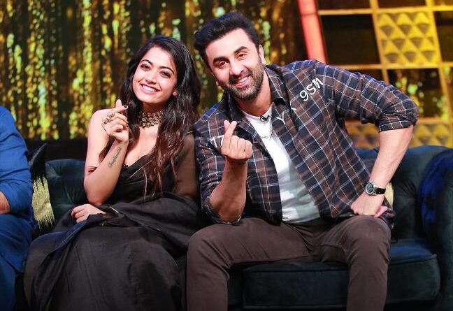 Rashmika And Ranbir In Unstoppable with NBK