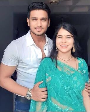 Hero Nikhil with his wife