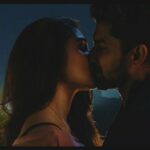 Krithi Shetty lipkiss with Nani